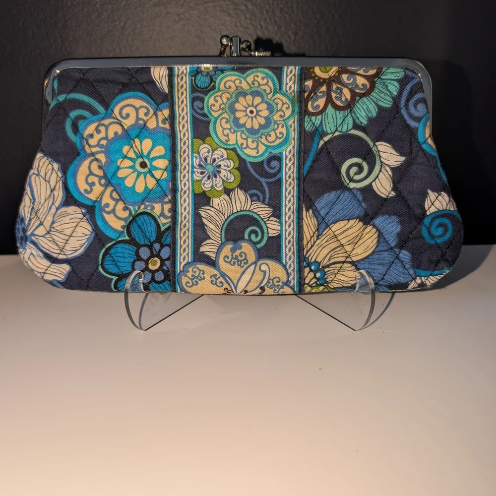 Vera Bradley Triple Kisslock Clutch